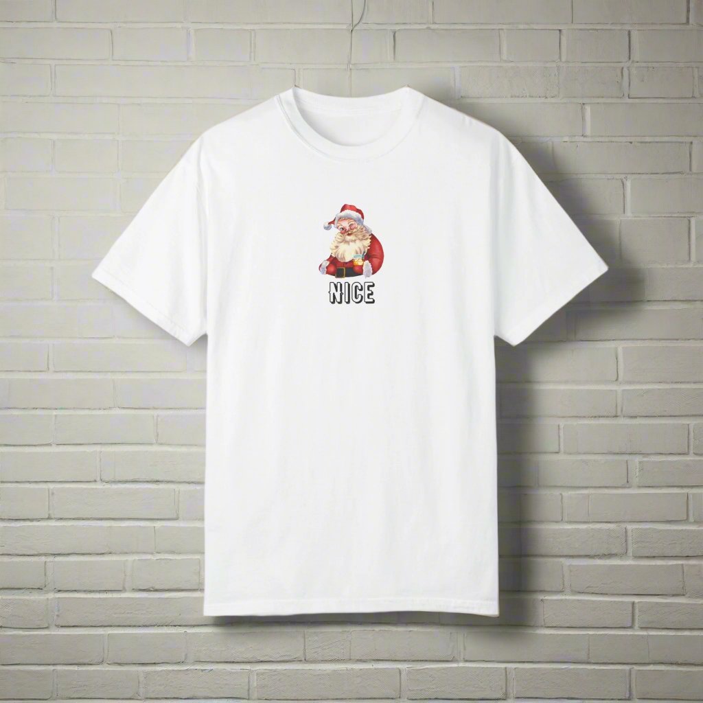 Nice: Whisky Santa - Relaxed Cotton Tee