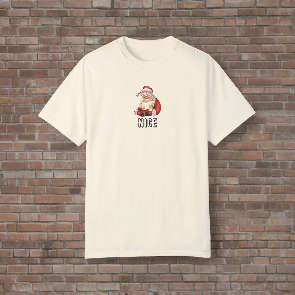 Nice: Whisky Santa - Relaxed Cotton Tee