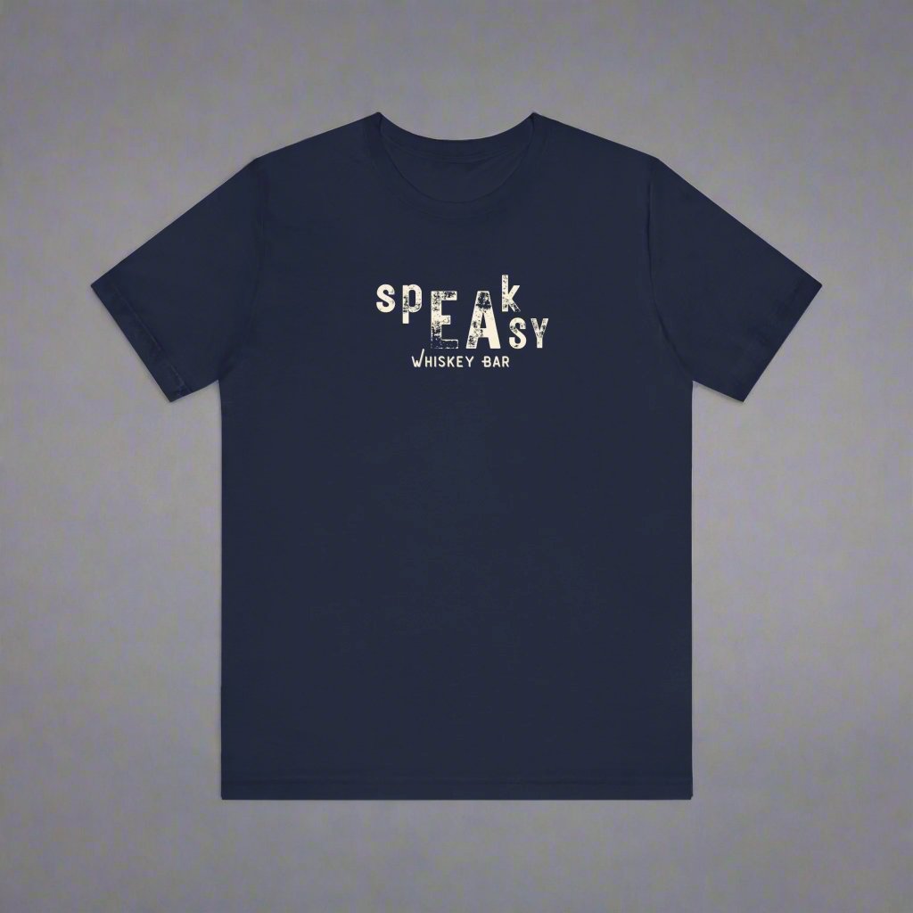 Speakeasy Whiskey Bar: Vintage Vibe Unisex Tee