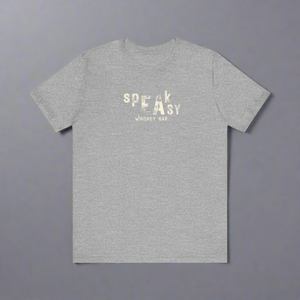 Speakeasy Whiskey Bar: Vintage Vibe Unisex Tee