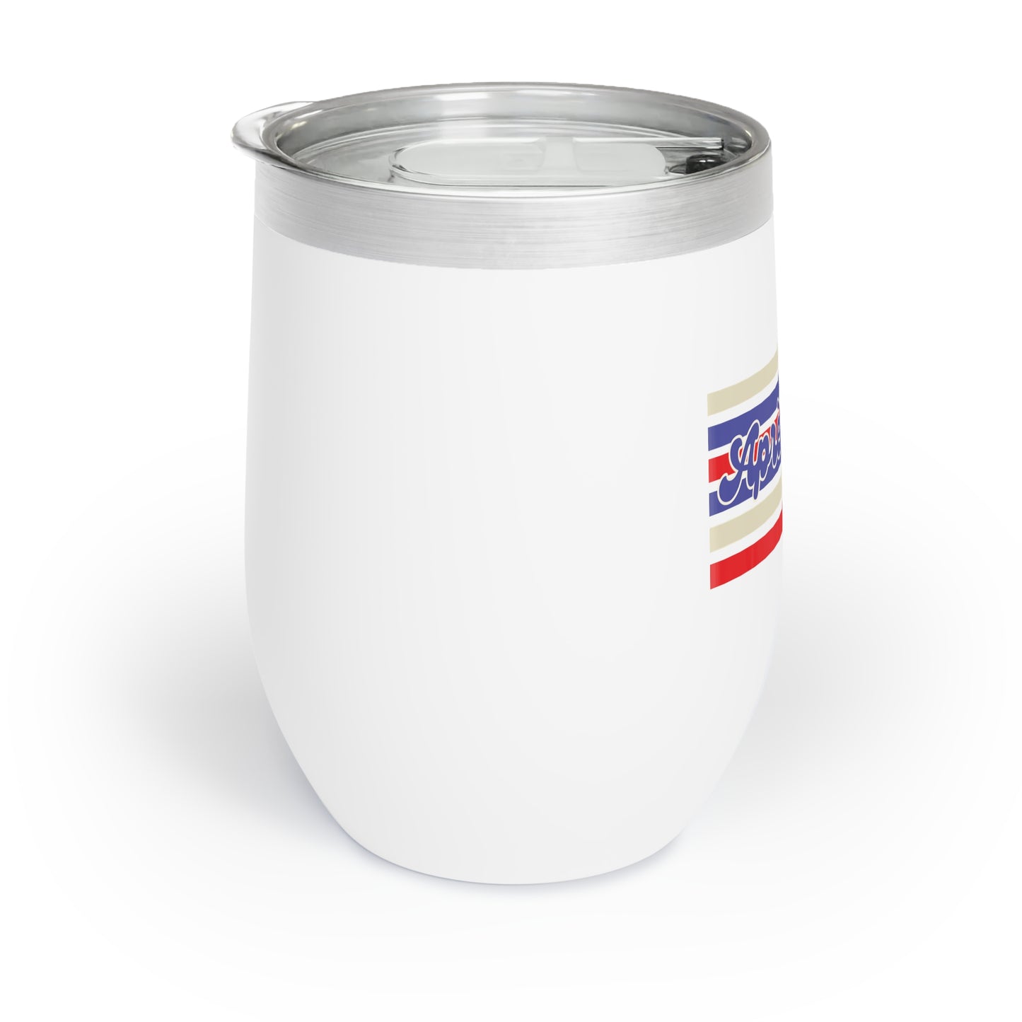 Retro 1980's Après-Ski Design- Wine Tumbler