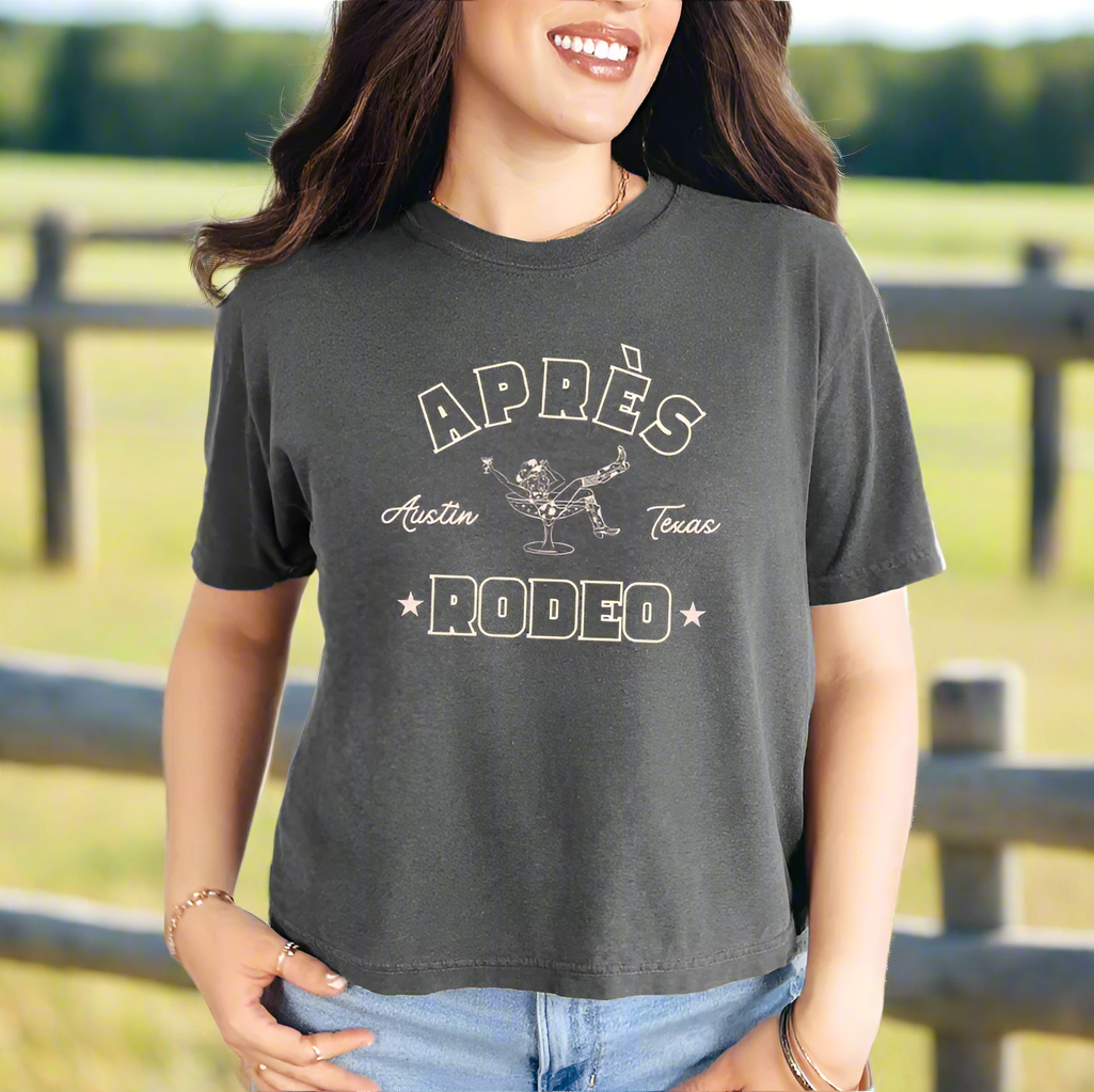 Après Rodeo - Austin, Texas - Relaxed Boxy Tee