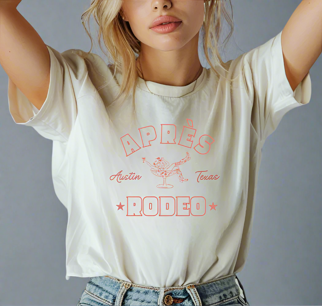 Après Rodeo - Austin, Texas - Relaxed Boxy Tee