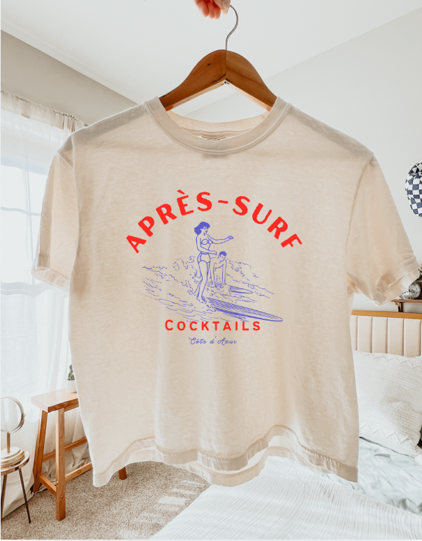 Après-Surf Relaxed Cropped Tee