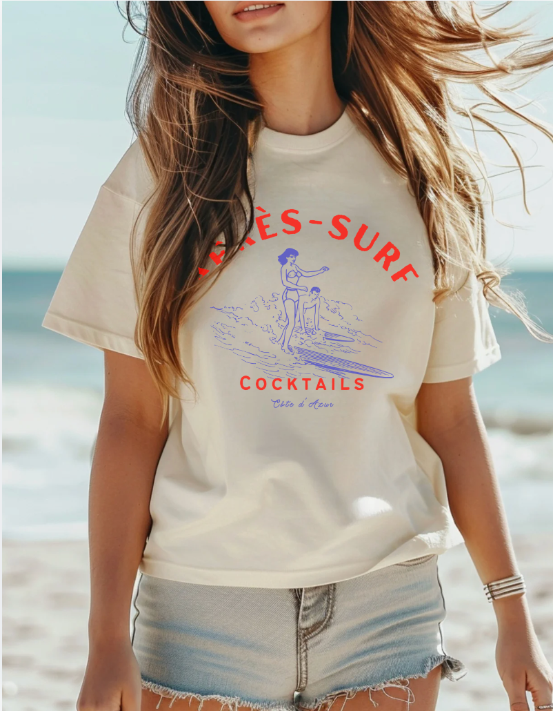 Après-Surf Relaxed Cropped Tee