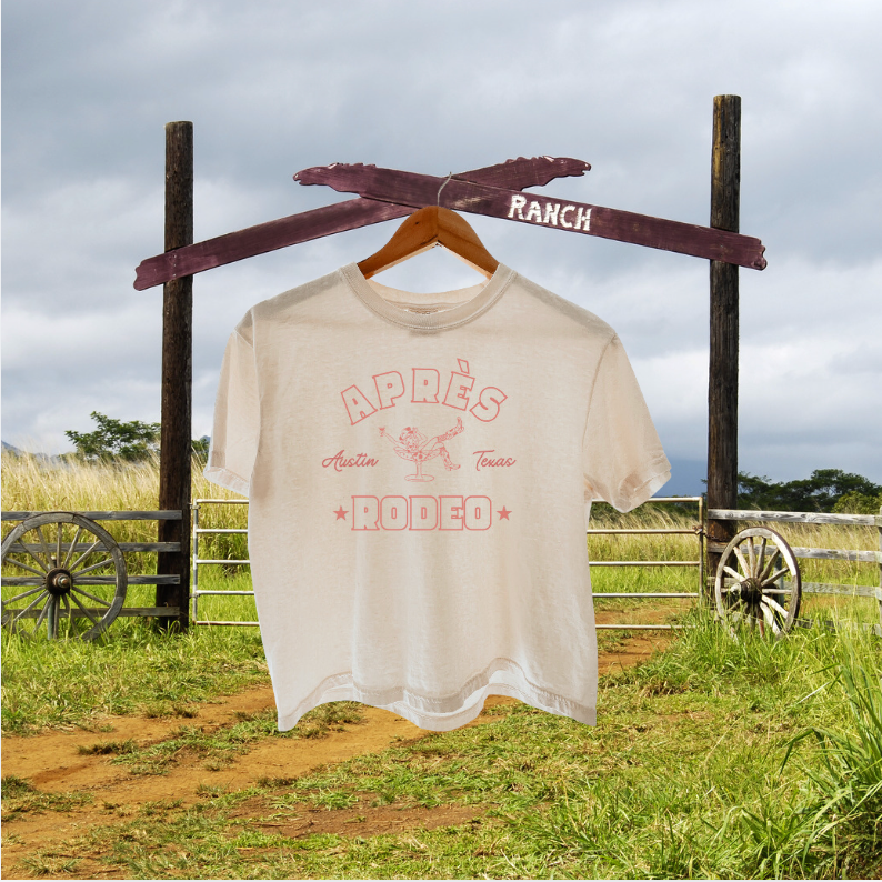 Après Rodeo - Austin, Texas - Relaxed Boxy Tee