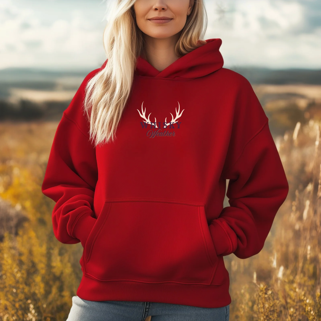 Whisky Weather: Cozy Unisex Winter Hoodie