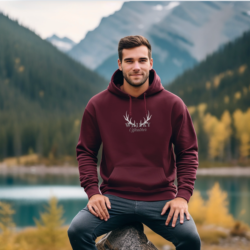 Whisky Weather: Cozy Unisex Winter Hoodie