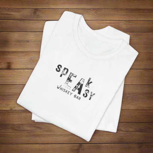 Speakeasy Whiskey Bar: Vintage Vibe Unisex Tee